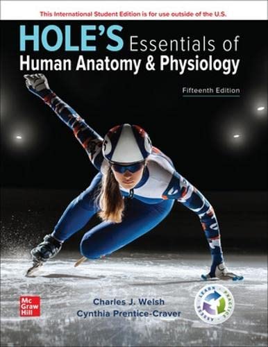 HOLE'S ESSENTIALS OF HUMAN ANATOMY & PHYSIOLOGY 15th Edition