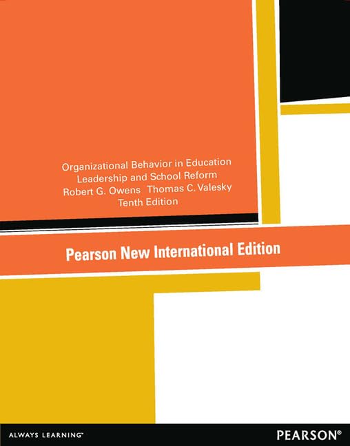 organizational-behavior-in-education-leadership-and-school-reform Book