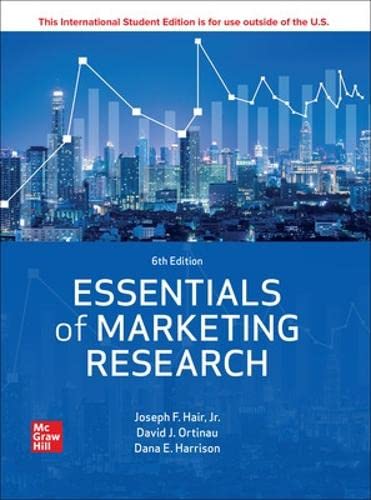 ESSENTIALS OF MARKETING RESEARCH 6th Edition