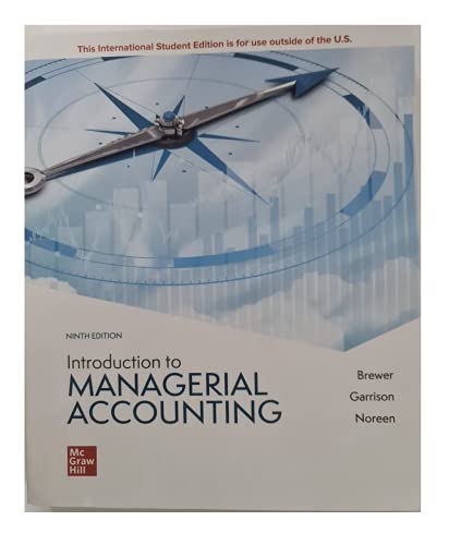 Introduction To Managerial Accounting