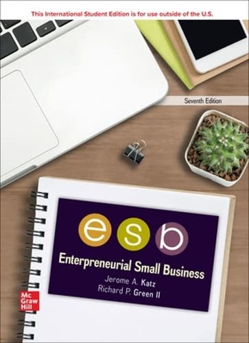 ENTREPRENEURIAL SMALL BUSINESS 7th Edition