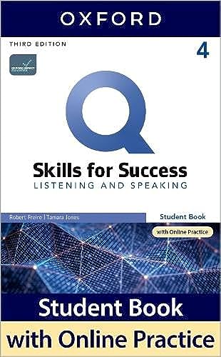 Q Skills For Success 3E: Level 4 Listening & Speaking Sb With Iq Online Practice Oxford