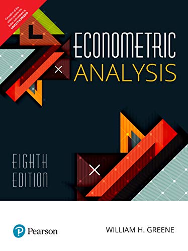 Econometric Analysis, 8E