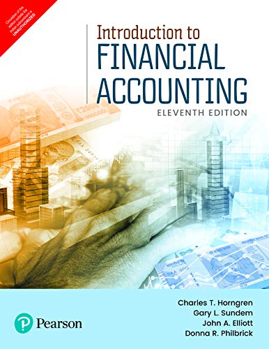 Introduction To Financial Accounting, 11E