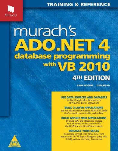 Murach'S Ado.Net 4 Database Programming With Visual Basic 2010, 4/Ed