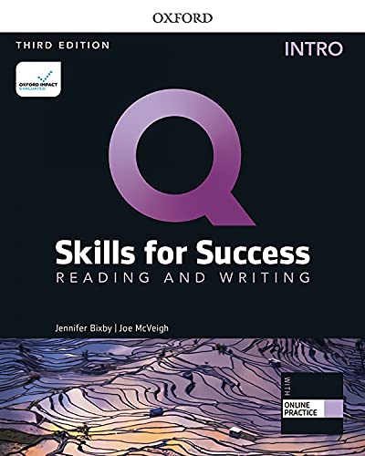 Q Skills For Success 3E: Intro Level Reading & Writing Sb With Iq Online Practic Oxford