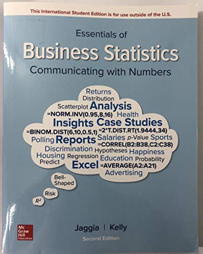 Essentials of Business Statistics