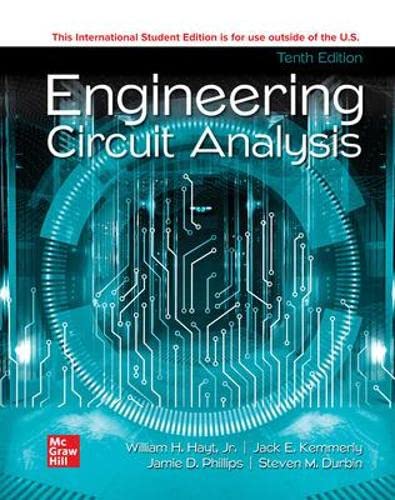 ENGINEERING CIRCUIT ANALYSIS 10th Edition