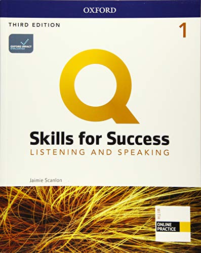 Q Skills For Success 3E: Level 1 Listening & Speaking Sb With Iq Online Practice Oxford