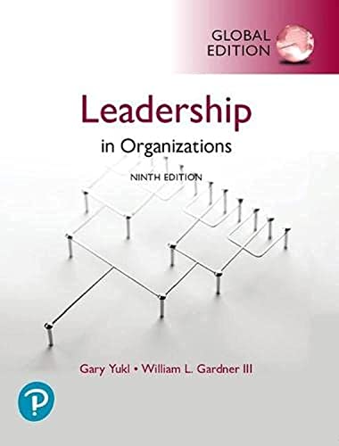 leadership-in-organizations Book