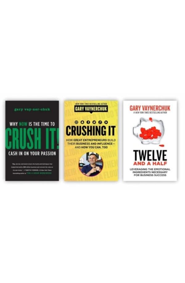Gary Vaynerchuk Bestselling Books Combo [Crush It; Crushing It & Twelve and a Half]