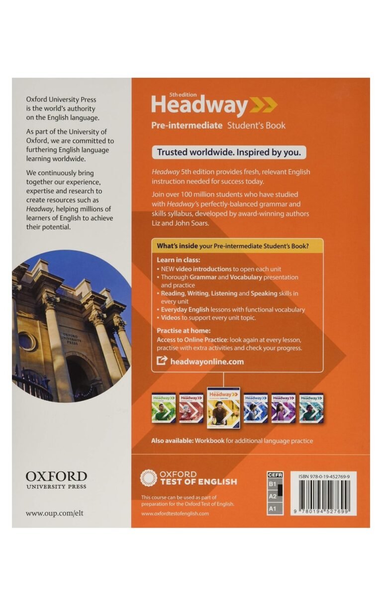 Headway: Pre-Intermediate: Student'S Book With Online Practice