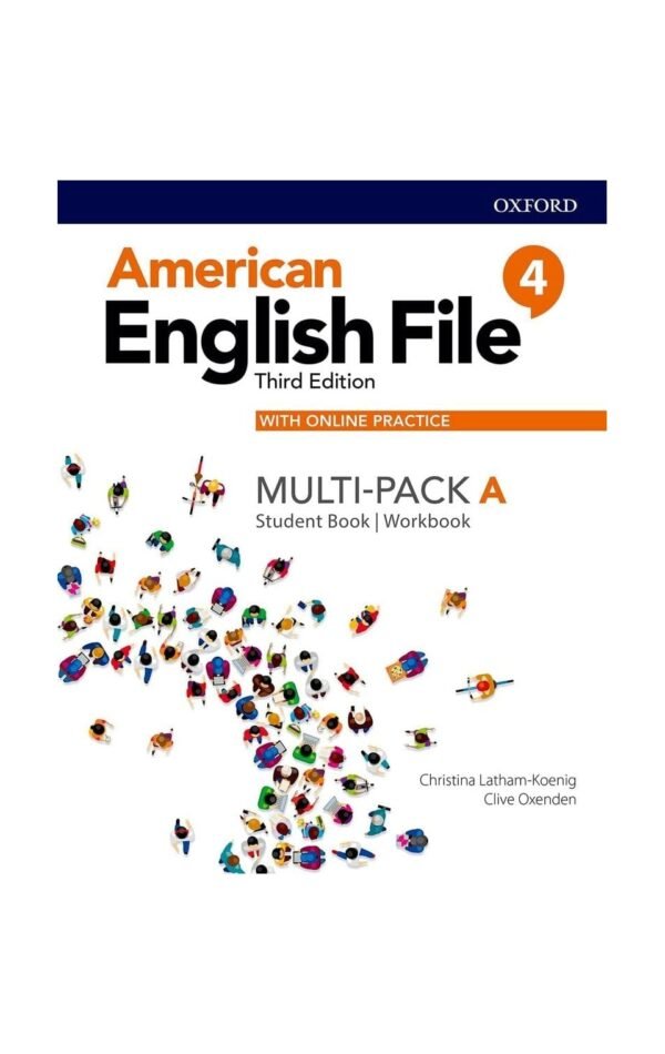 American English File: Level 4: Student Book/Workbook Multi-Pack A With Online Practice