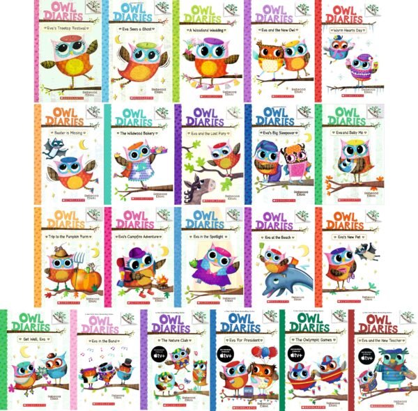 Owl Diaries 21 Books Complete Series Collection (Books 1–21)