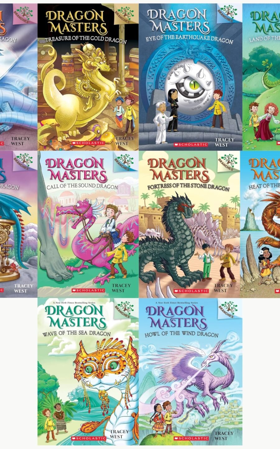 Dragon Masters Series 10 Books Set II (Book 11- Book 20)