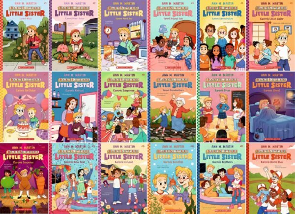 Baby Sitters Little Sister Books Collection Set (Books 1–18) by Ann M. Martin