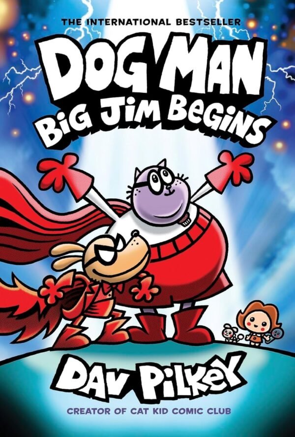 Dog Man Books 11–13 Collection Set by Dav Pilkey, Kids Graphic Novel Series, 3 Book Set (Dog man Series -Comic books)