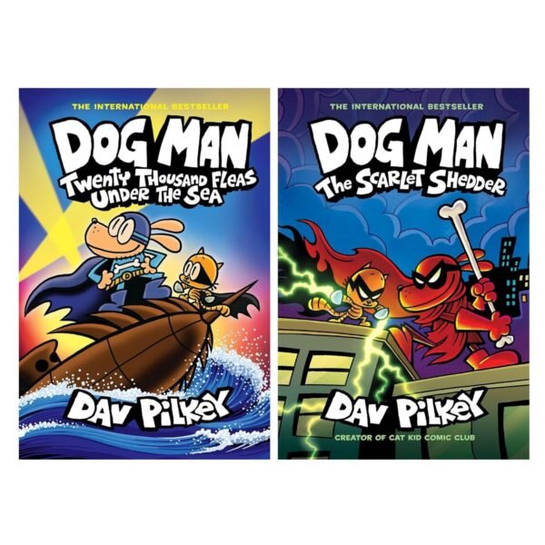 Dog Man Series 1-13 Complete Books Set by Dav Pilkey - Enjoy Epic Adventures with Dog Man