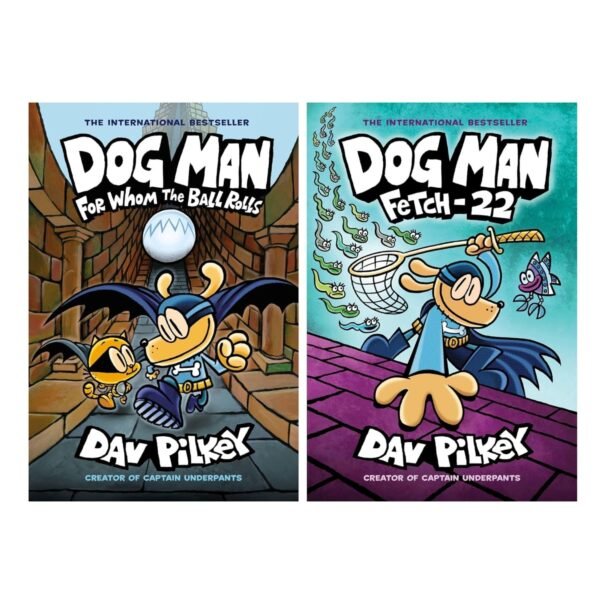 Dog Man Series 1-13 Complete Books Set by Dav Pilkey - Enjoy Epic Adventures with Dog Man
