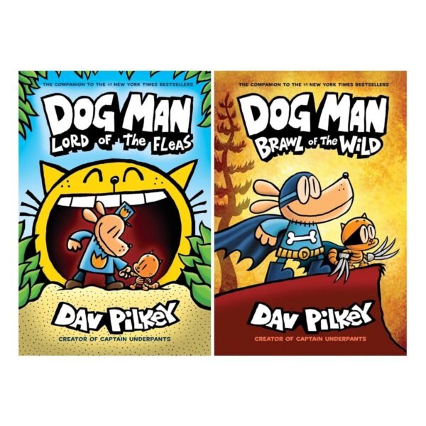 Dog Man Series 1-13 Complete Books Set by Dav Pilkey - Enjoy Epic Adventures with Dog Man