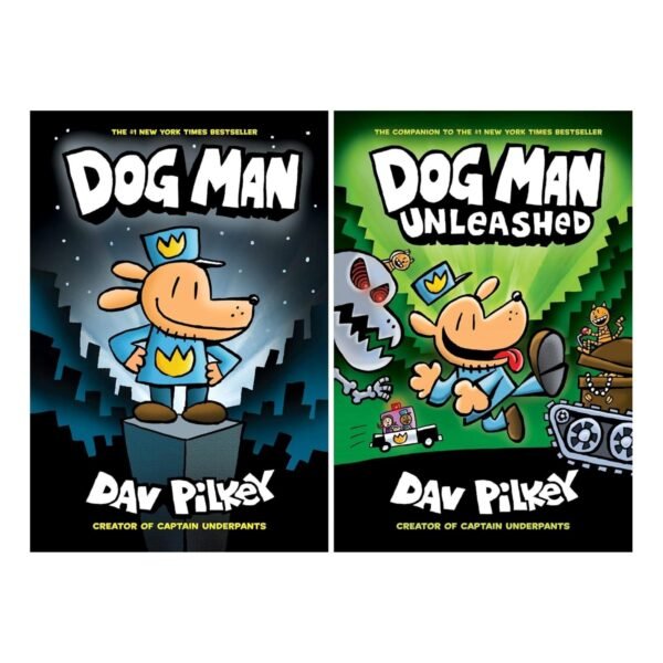 Dog Man Series 1-13 Complete Books Set by Dav Pilkey - Enjoy Epic Adventures with Dog Man