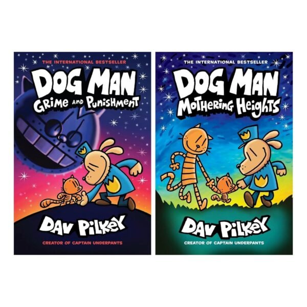 Dog Man Series 1-13 Complete Books Set by Dav Pilkey - Enjoy Epic Adventures with Dog Man