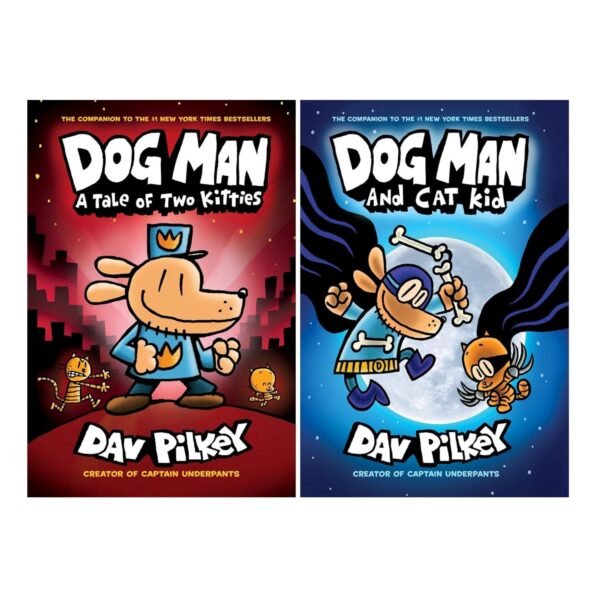 Dog Man Series 1-13 Complete Books Set by Dav Pilkey - Enjoy Epic Adventures with Dog Man