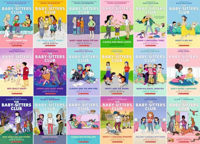 The Baby Sitters Club Graphic Novels Complete Collection Set (Books 1–18) – Graphix Series by Ann M. Martin