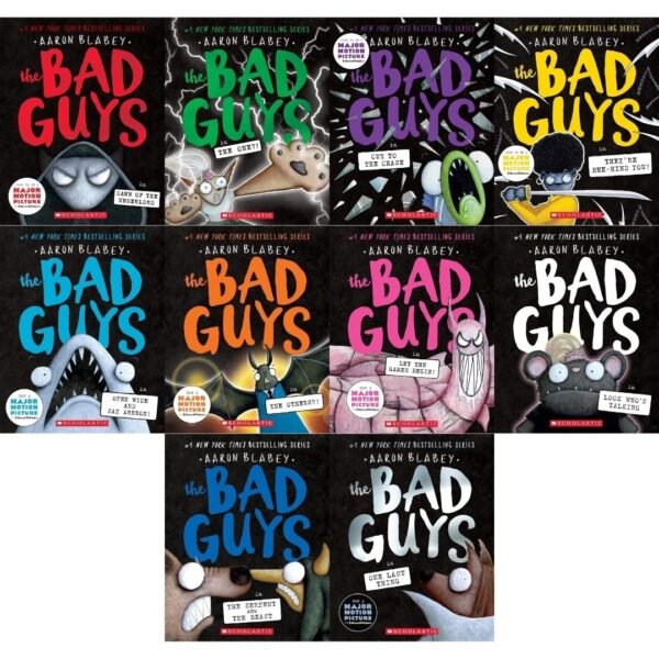 Bad Guys Series 10 Books Set (Book 11-20)