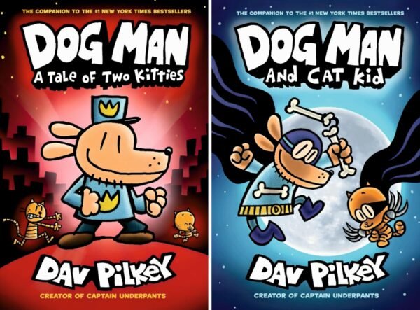 Dog Man Series Complete Collection Set (Books 1–14) by Dav Pilkey