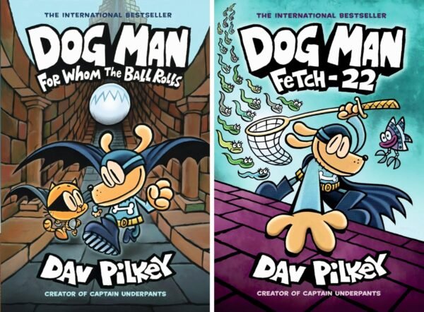Dog Man Series Complete Collection Set (Books 1–14) by Dav Pilkey