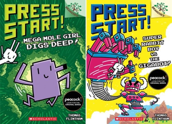 Press Start! Complete Series Set (Books 1-16)