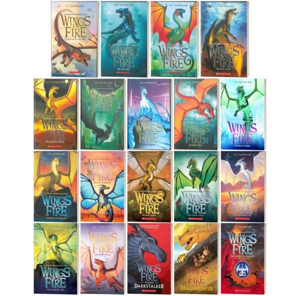 Wings of Fire Series Complete Collection Set, Books #1 - #19