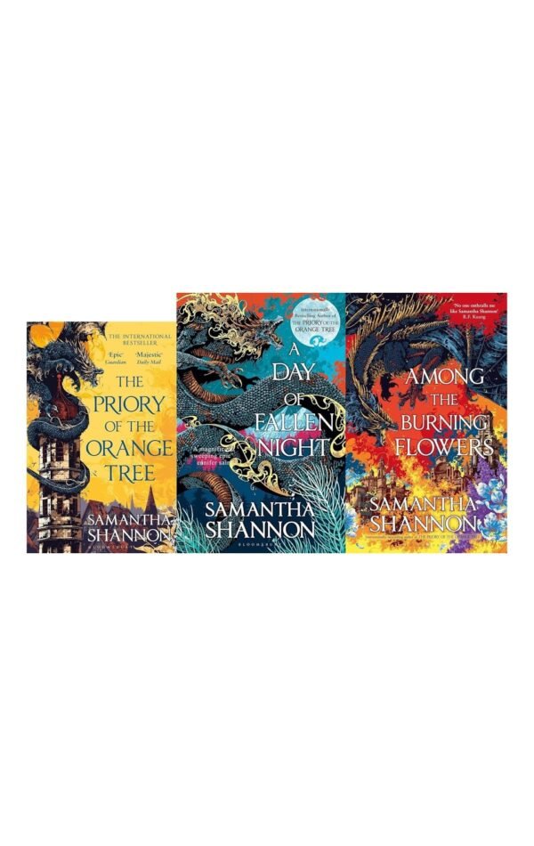 The Roots of Chaos Series 3 Book Collection Set: Priory of the Orange Tree & A Day of Fallen Night