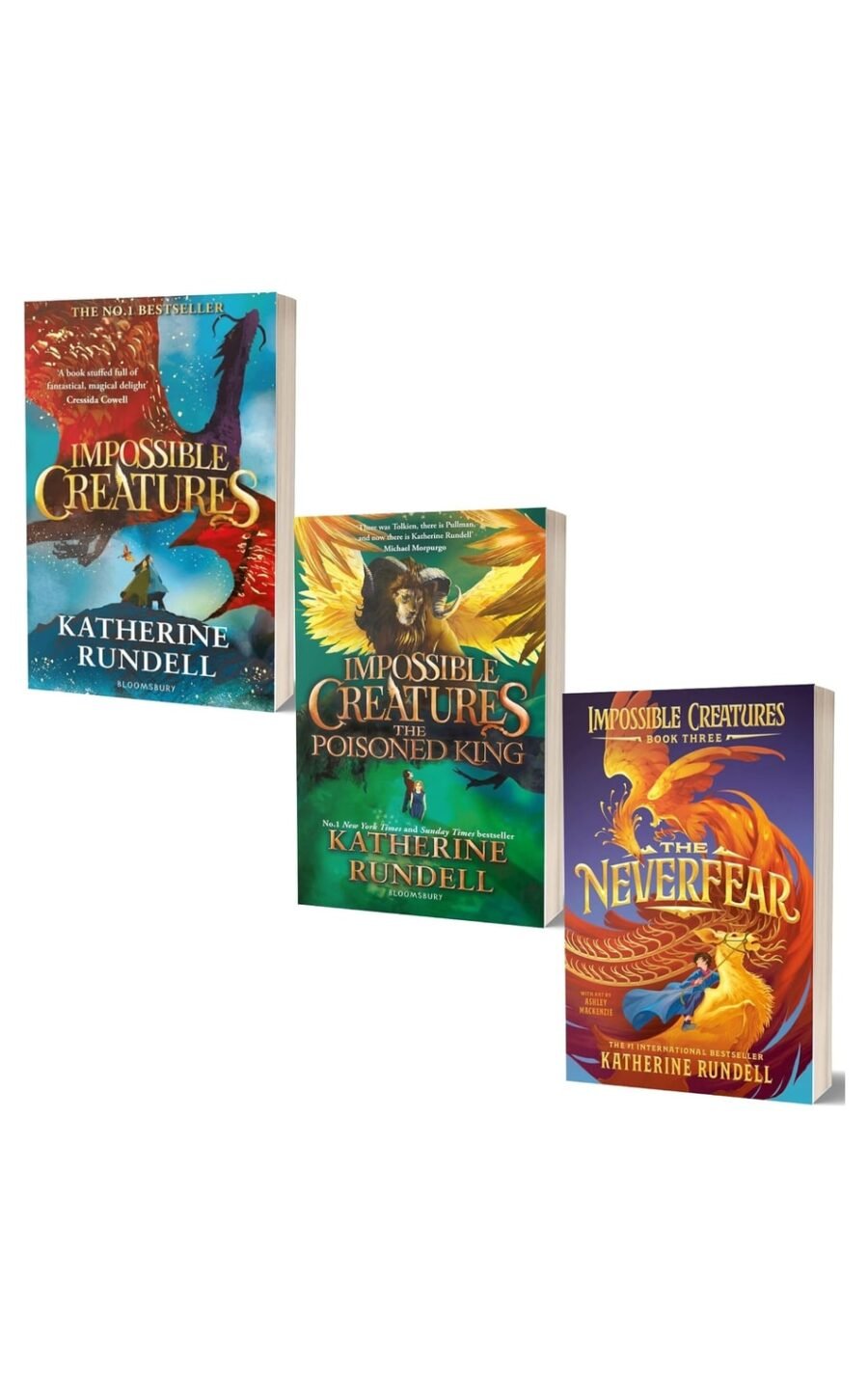 Impossible Creatures (3 book series) by Katherine Rundell