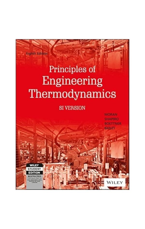Principles Of Engineering Thermodynamics, 8Th Edition Si Version