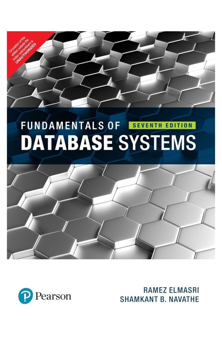 Fundamentals Of Database System, 7E