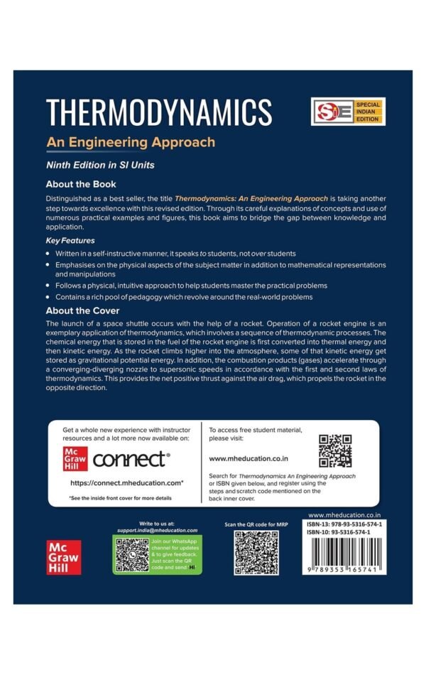 Thermodynamics, An Engineering Approach