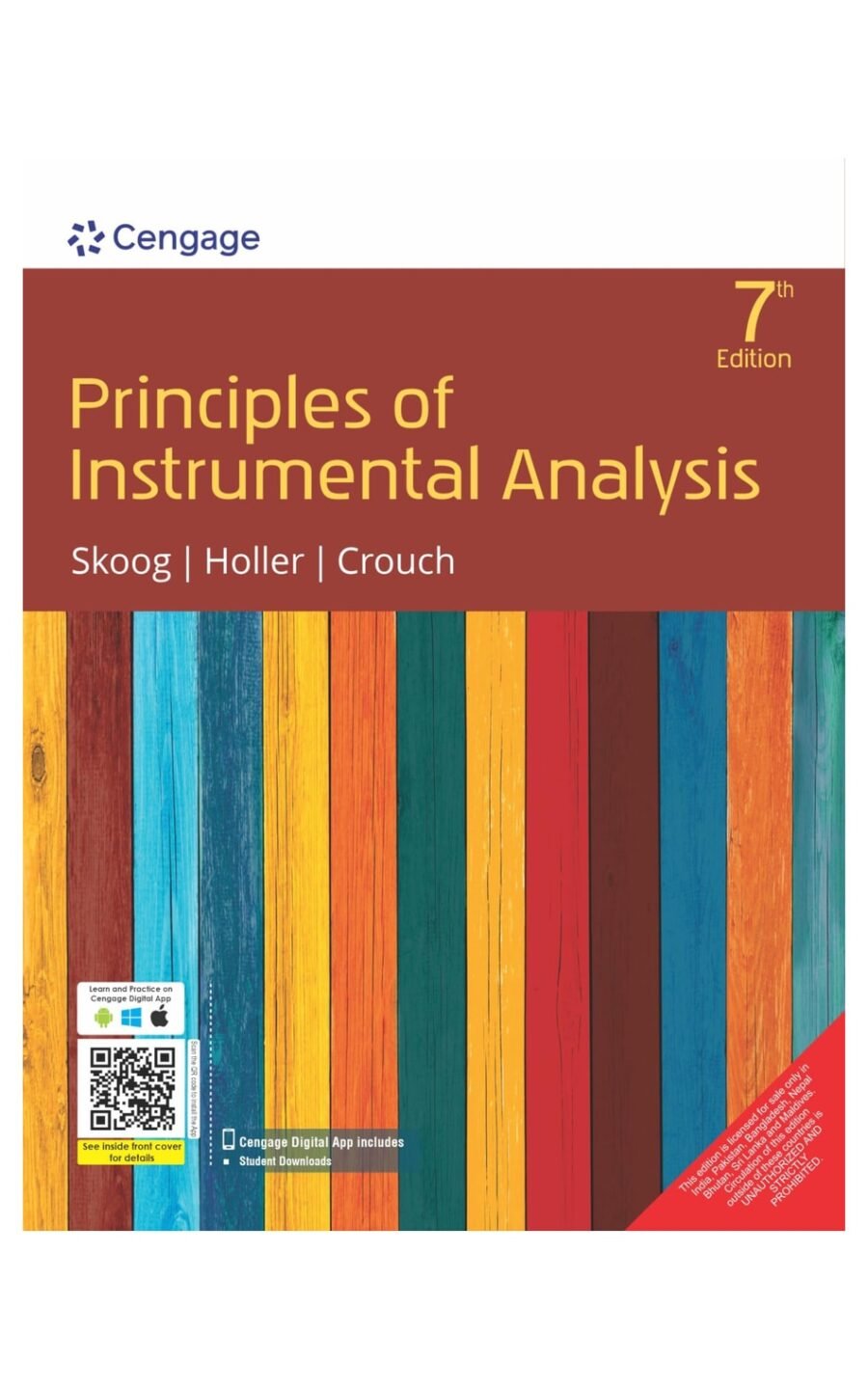 Principles Of Instrumental Analysis, 7E