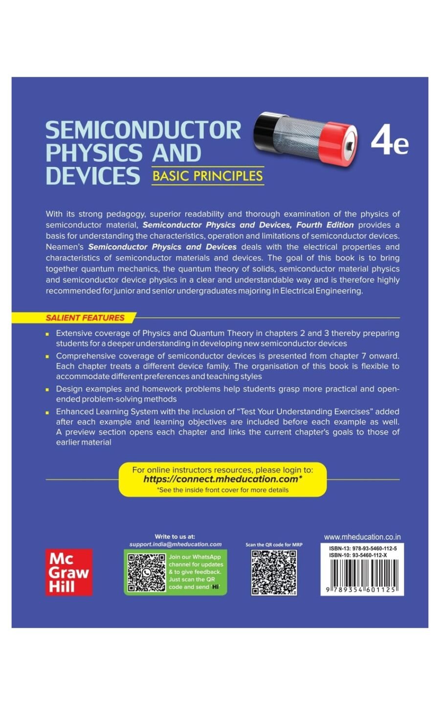 Semiconductor Physics And Devices- Basic Principles