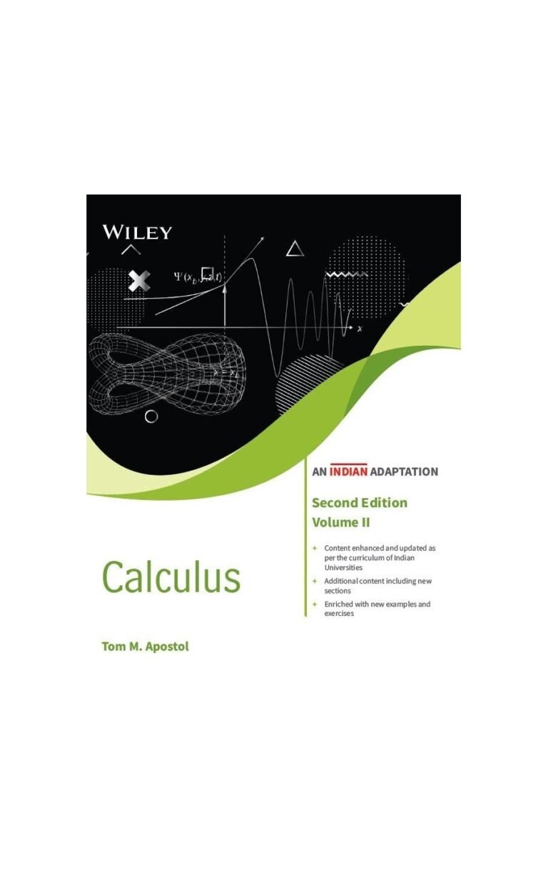Calculus, Vol Ii, 2Ed Edition