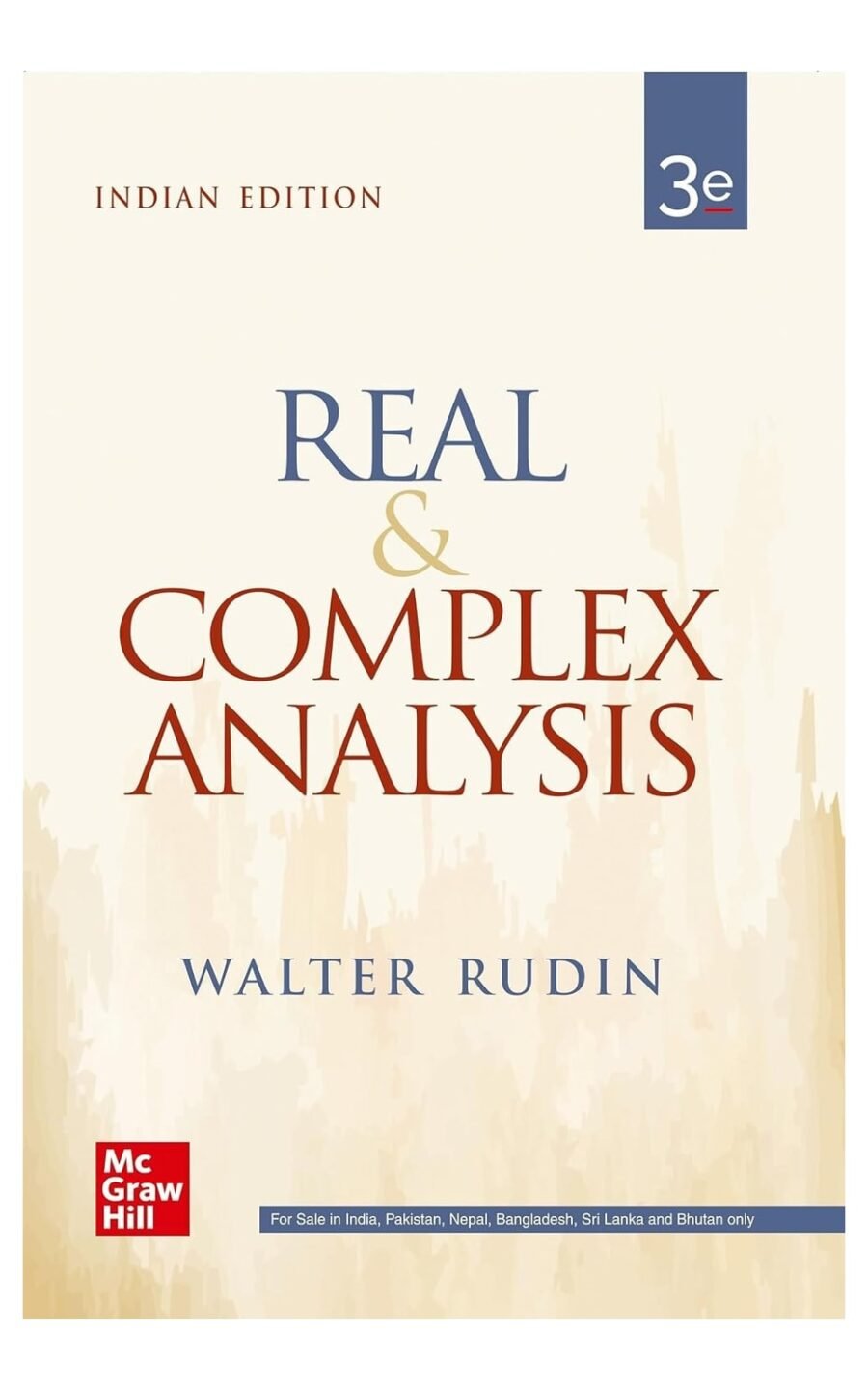Real And Complex Analysis 3Rd Edition