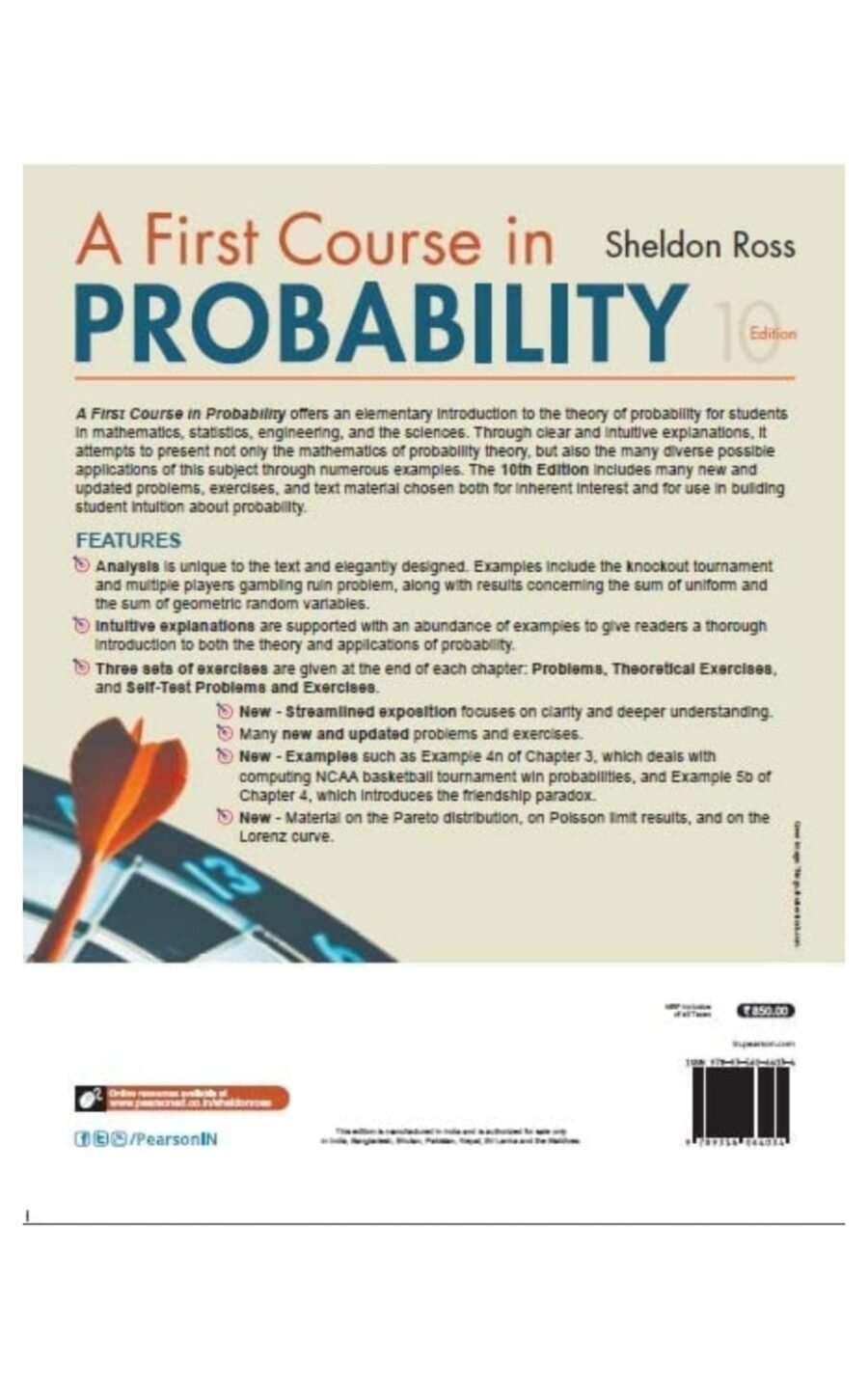 A First Course In Probability