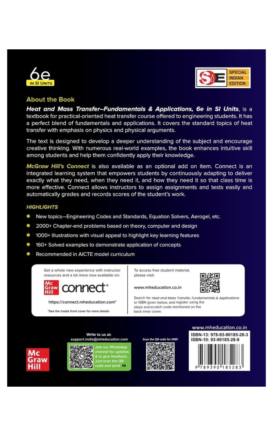 Heat And Mass Transfer - Fundamentals And Applications