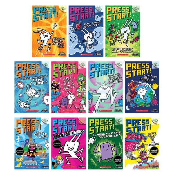Press Start! 11 Books Series #6 - #16