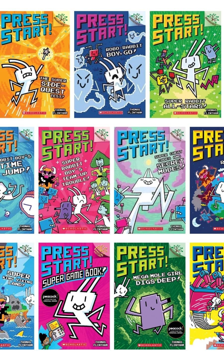 Press Start! 11 Books Series #6 - #16