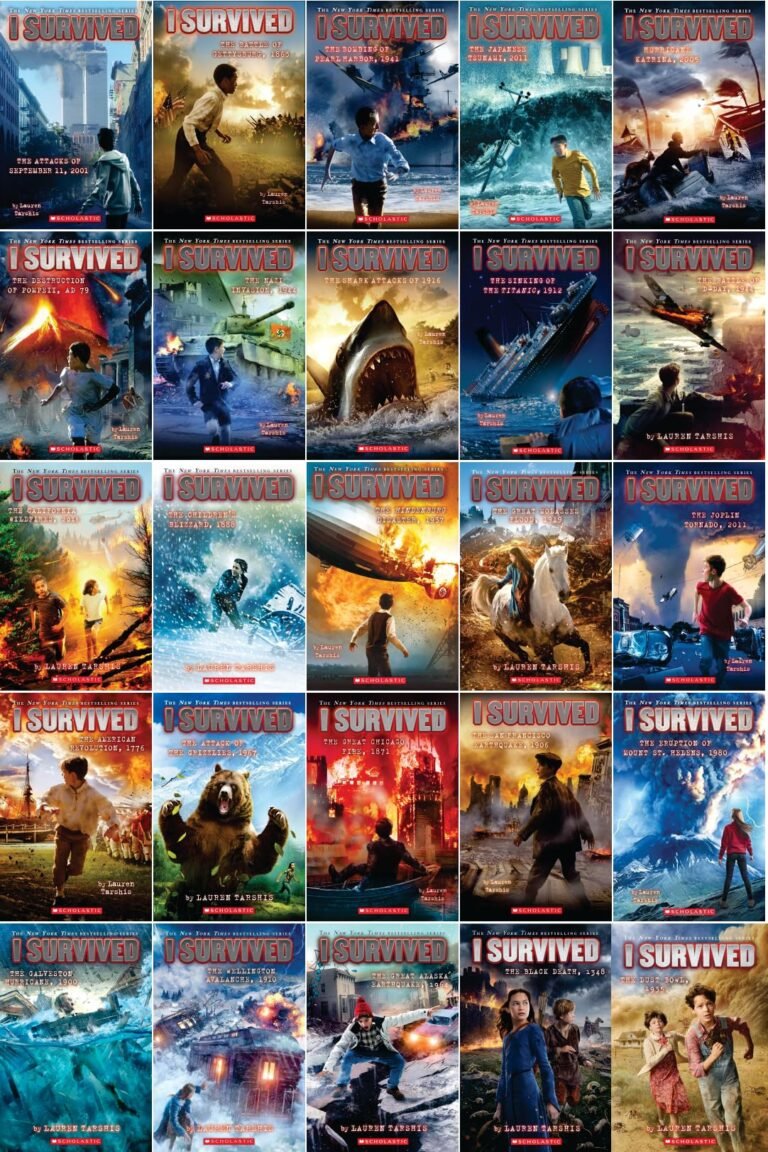 I Survived Series Complete 25 Book Set by Lauren Tarshis