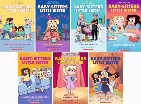 The Baby-Sitters Little Sister Graphic Novel 7 Book Set (Books 5–11) by Ann M. Martin