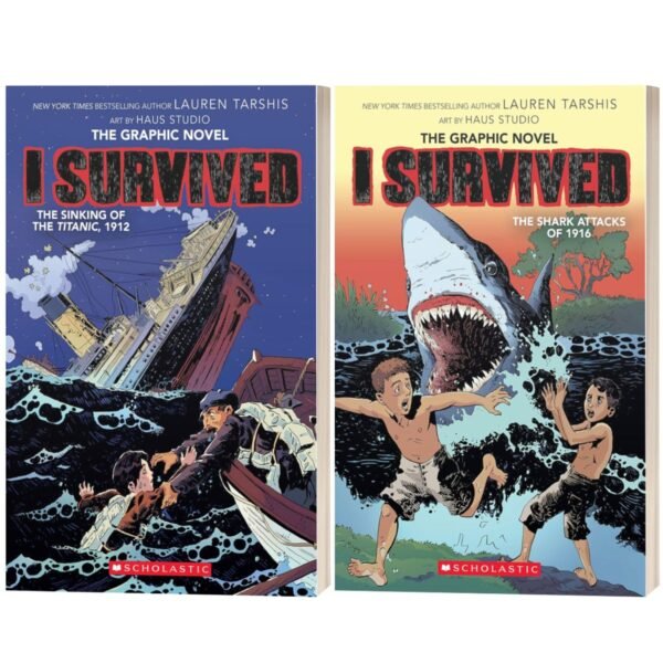 I Survived Series Graphic Novels 1-13 Books Collection Set