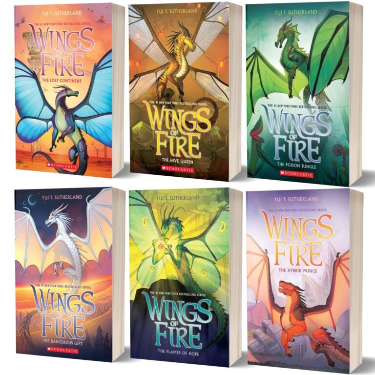 Wings of Fire: Books (11 - 16) - 6 Book Dragon Adventure & Fantasy Collection by Tui T. Sutherland